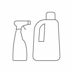 cleanroom-contamination-context-3 Icon of various bottles and types of liquids